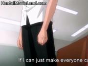 Hot big boobed anime hentai slut gets doggystyle banged