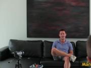 Hot gorgeous Mike blows penis and getting banged rigid
