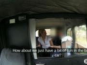 Off duty police woman gets in a fake taxi
