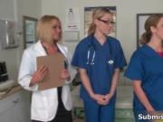 Awesome orgy on doctors office 1 by SubmissiveCFNM