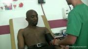 Hot ebony boy Jackson get a doctor exam