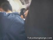 Naive Schoolgirl in Tokyo Bus!