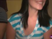 Christina, Cyrus and Indigo moans