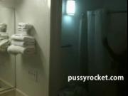Chubby Ebony Teen Showers