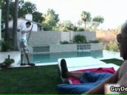 Justin gets ass fucked by fat black cock 3 by GuyDestro