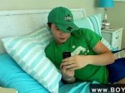 Gay twinks Ethan is hungry, hungry for some jizz