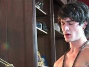 Cute twinky Javier getting arse broken by his horny boy