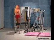 Sexy busty redhead babe showing her huge tits by MyVivT