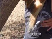 Lana Violet caught by Border Patrol