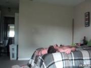 Pretty brunette with great body gets vagina fucked roug