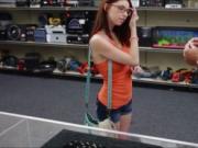 Huge tits slut in glasses gets fucked with pawnkeeper