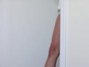 Busty petite gf lets bf in her ass