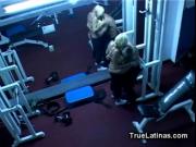 Latina Gets Fucked by Gym Trainer