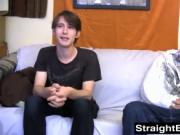 Tasty twinks have hot threesome with one dick hungry ba