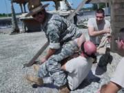 Gay military piss movieture Good Anal Training