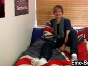 Twink movie of Brent Daley is a cute platinum-blonde em