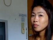 Gorgeous Thai girl shows her stunning blowjob skills