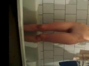 my step sister teasing me under the shower