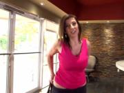 Gorgeous suck from peachy babe