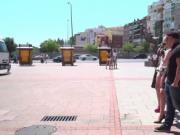 Blonde slave made sucks and anal fuck