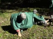 Big dick under pants gay porn Taking the recruits on th