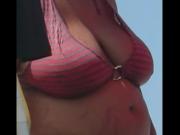 Italian Beach Huge Big Tits