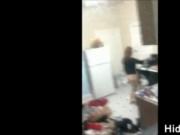 Voyeur Watching A Bottomless Girl