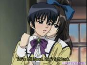 Tied up anime penetrated by dildo
