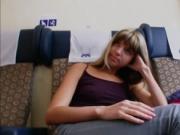 Cute Gina Gerson pounded with pervert dude in the train