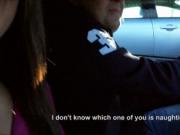 Three cute teens enjoyed getting fucked with nasty guys
