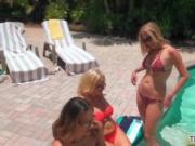 Three horny milf neighbours showing their tits by TheSe