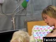 Twink movie of Miles Pride is such a petite lad that he