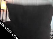 Ebony sex doll flashing boobs for horny BF