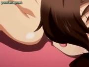 Big meloned anime slut gets rubbed