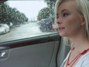 Teen Maddy got fucked in the car