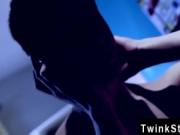 Hot gay scene He calls a buddy for help but there's no