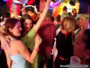 Super hot girls go crazy drinking and dancing in a sex