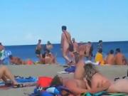 Swingers Having Fun At A Beach