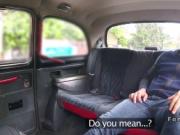 Busty blonde taxi driver fucks on cctv