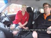 Blonde babe Misha MayFair pounded by driving instructor