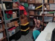 LP Officer forced Avi Love for a deep throat blowjob