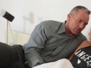 Collared daddy girl and vintage friend's teen Stepcomra