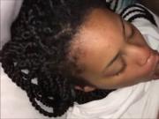 BBC fucks her GF's mouth - POV