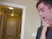 Brunettesmall tits teen sucking long schlong