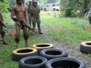 Outdoor gay navy porn movie Jungle pound fest