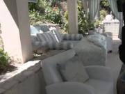 Naughty teens in a group action