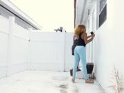 Chubby mom and associate's teen threesome Trade Twins T