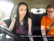 Slim driving student has sixtynine oral