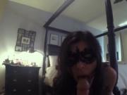 Rough ass sex hd and fun bathroom first time Swalloween