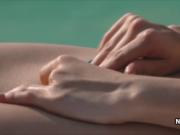 Hot anal in bikini by the pool